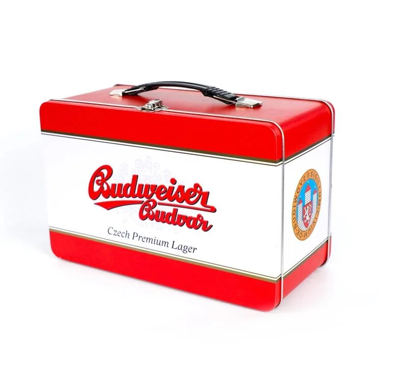 Wholesale Empty Beer Tin Box Food Storage Lunch Tin Box