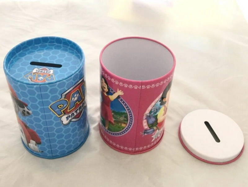 Custom Idea Product Piggy Bank Wholesale Money Tin Can Coin Bank